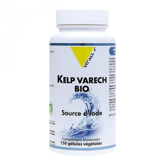 Vitall+ Kelp Varech bio 150 gélules