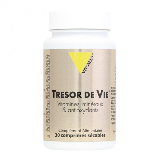 Vitall+ tresor de vie 30 comprimés