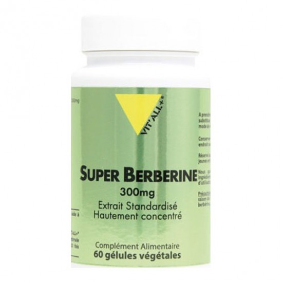 Vitall+ Super Berberine 300mg 60 gélules végétales