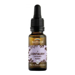 Biofloral Fleurs de Bach 04 Centaurée bio 20ml