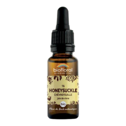Biofloral Fleurs de Bach 16 Honeysuckle, Chèvrefeuille bio 20ml
