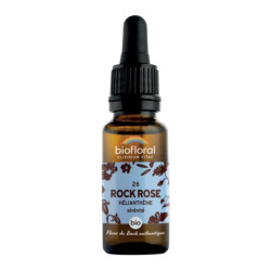Biofloral Fleurs de Bach 26 Rock Rose, Hélianthème bio 20ml