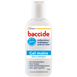 COOPER - baccide gel main peaux sensible douce 100ml