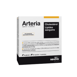 Nhco arteria cholestérol lipides sanguins 56 gélules + 56 capsules