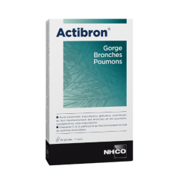 Nhco actibron 28 gélules
