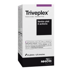 Nhco triveplex ventre plat 3 actions 84 gélules