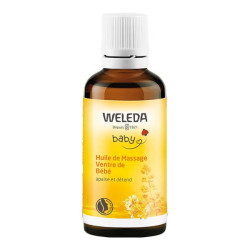 Weleda Baby Huile de massage ventre de bébé 50ml