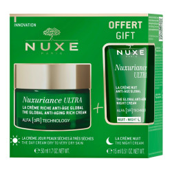 Nuxe Nuxuriance Ultra la crème riche anti-âge global 50ml + la crème nuit 15ml