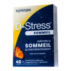 Synergia D-stress sommeil 40 comprimés