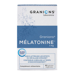 Granions mélatonine 1mg 60 gélules 24g