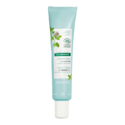 Klorane crème pureté à la menthe bio 40ml